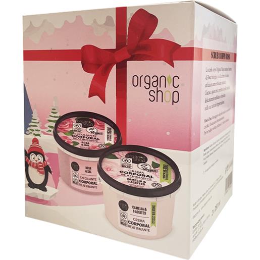 Organic Shop christmas box pinguini - cofanetto corpo