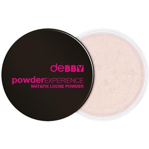 Debby powderexperience mat&fix loose powder 01 - transparent