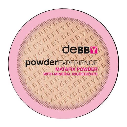 Debby powderexperience mat&fix powder 01 - nude