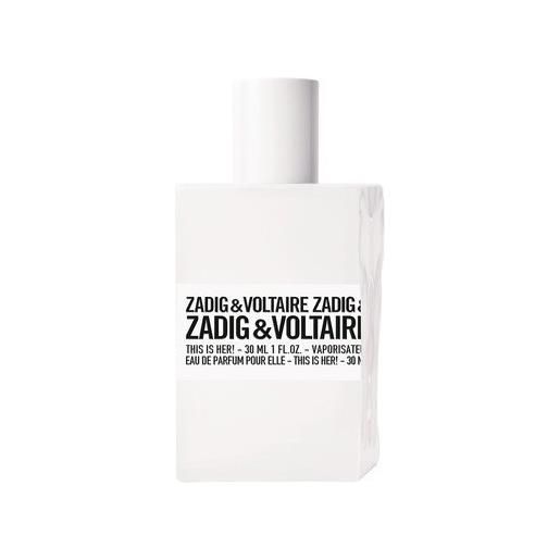 Zadig & Voltaire this is her!- eau de parfum donna 30 ml vapo