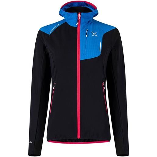 Montura ski style 2 hoodie fleece blu, nero s donna
