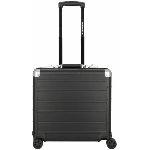 Alumaxx gemini valigia pilota a 4 ruote 42,5 cm scomparto per laptop nero