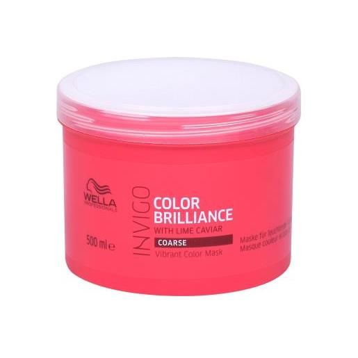Wella Professionals invigo color brilliance maschera per capelli per capelli colorati e spessi 500 ml per donna