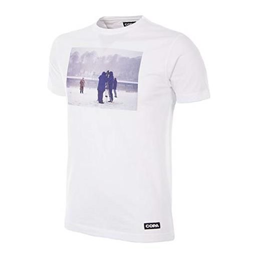 copa homes of football wycombe wanderers, t-shirt girocollo uomo, bianco, xxl