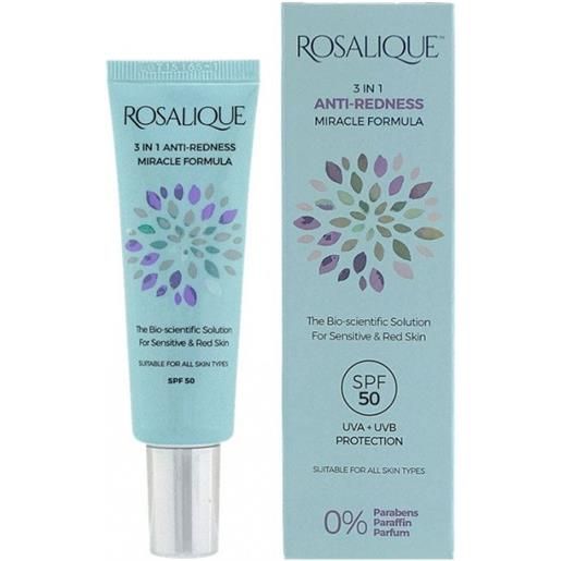 Rosalique 3 in 1 anti redness miracle formula 30ml spf 50
