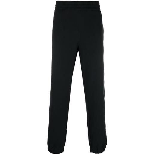 Zegna pantaloni sportivi con vita elasticizzata - nero