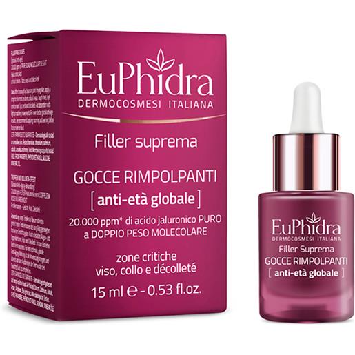 Euphidra gocce rimpolpanti 15ml filler antirughe