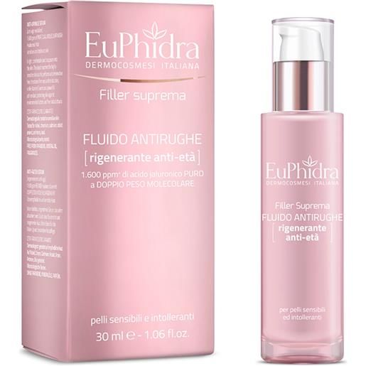 Euphidra fluido antirughe rigenerante antietà 30ml fluido viso antirughe
