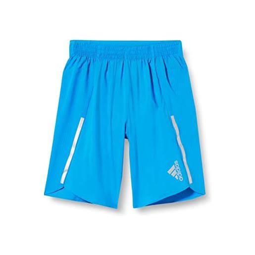 adidas d4r short men, pantaloncini uomo, blue rush, xs9