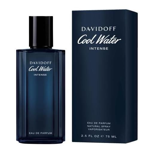 Davidoff cool water intense 75 ml eau de parfum per uomo