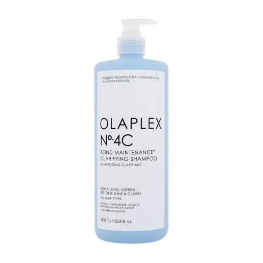Olaplex bond maintenance n°. 4c clarifying shampoo 1000 ml shampoo detergente e rinforzante profondo per donna