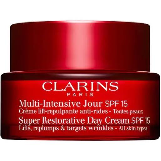 CLARINS multi-intensive jour spf15 - crema giorno antirughe per tutti i tipi di pelle 50 ml