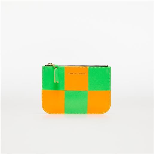 Comme des Garçons Wallets comme des garçons fluo squares wallet orange/ green