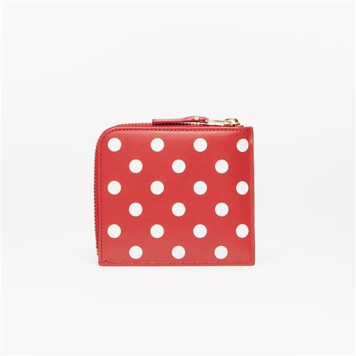 Comme des Garçons Wallets comme des garçons polka dots printed red