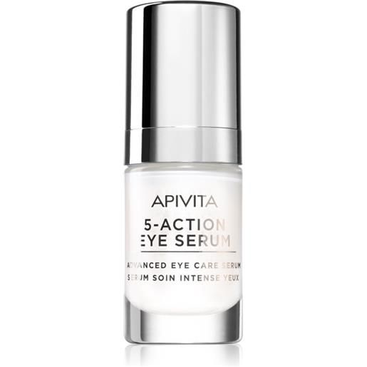 Apivita 5-action eye serum 15 ml
