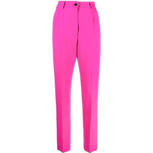 Dolce & Gabbana pantaloni a vita alta - rosa