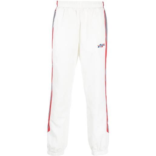 Casablanca pantaloni sportivi con righe laterali - bianco