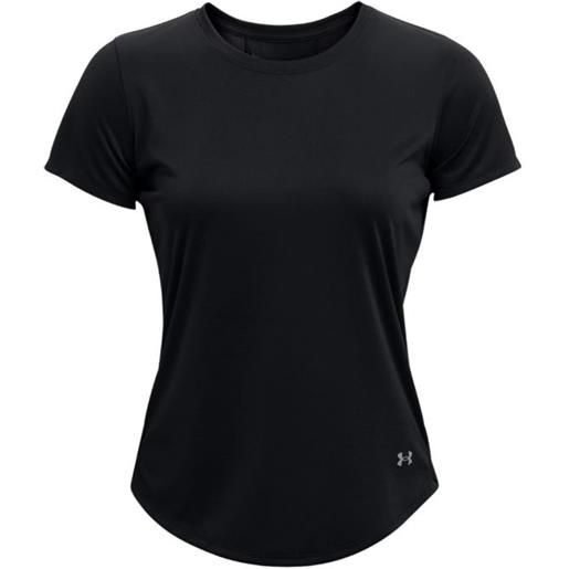 UNDER ARMOUR t-shirt speed stride 2.0 donna black/reflective