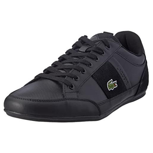 Lacoste, sneakers, half shoes uomo, black, 42 eu