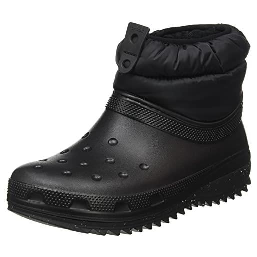 Crocs classic neo puff shorty boot 207311-001, womens boots, black, 41/42 eu