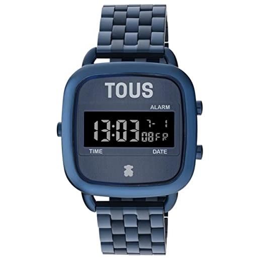TOUS reloj tous digital d-logo 200351023 mujer ip azul