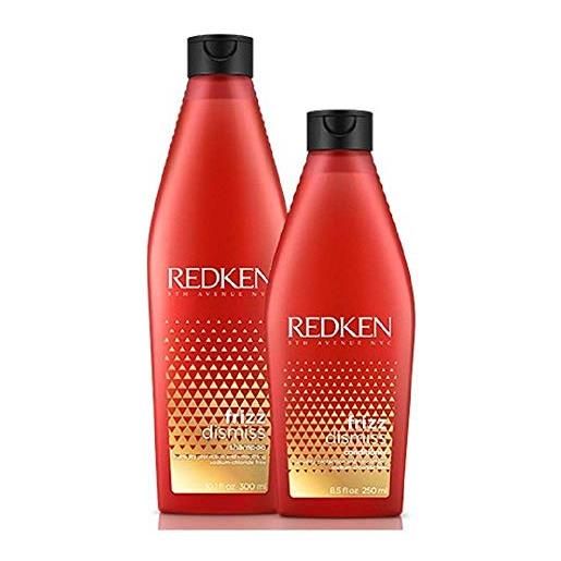Redken frizz dismiss shampoo and conditioner by redken