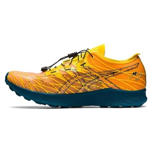 ASICS fuji speed, scarpe da sentieri uomo, giallo (golden yellow/ink teal), 44 eu