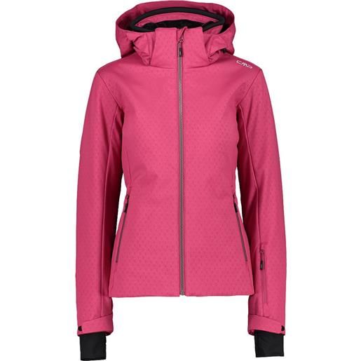 Cmp zip hood 31w0196 jacket rosa 2xs donna
