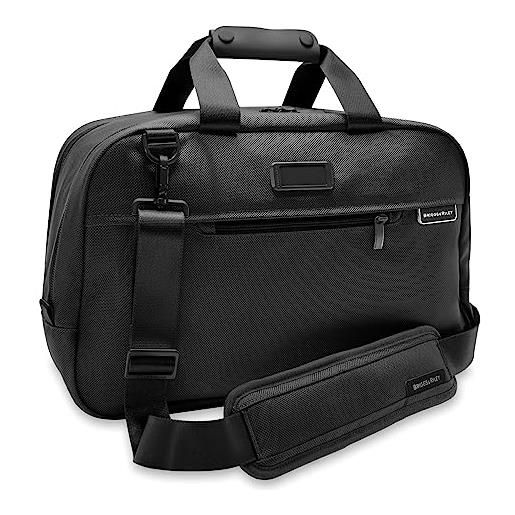 Briggs & Riley baseline executive - borsone da viaggio, nero, executive travel duffle bag, classico