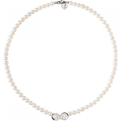 Bliss collana paradise perle bianche