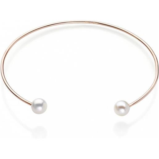 Burato Gioielli bracciale large two pearls