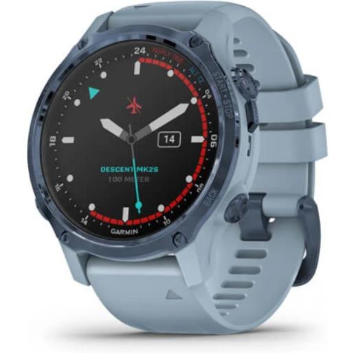 Garmin® descent™ mk2s mineral blue