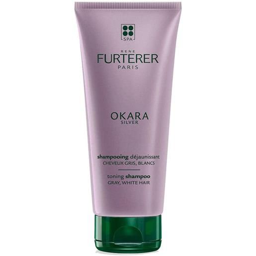 Rene Furterer okara silver shampoo anti-ingiallimento capelli grigi/bianchi 200ml Rene Furterer