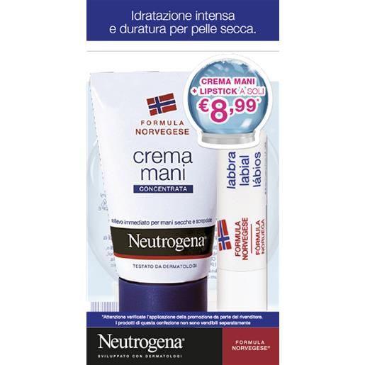 JOHNSON&JOHNSON neutrogena mani prof+lipstick