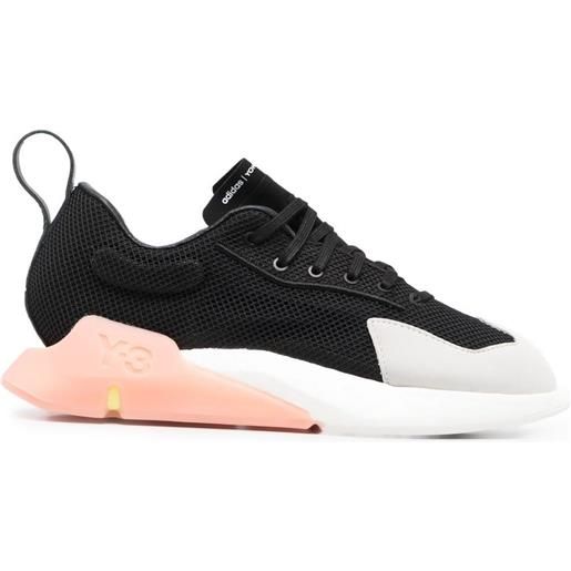 Y-3 sneakers con design color-block boost - nero