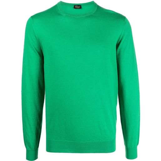 Drumohr maglione girocollo - verde