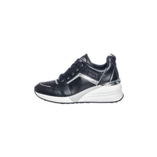 Liu Jo sneakers donna nero/argento (01039)