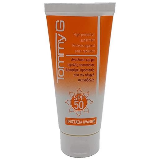 Tommy G high protection sunscreen spf 50 50ml