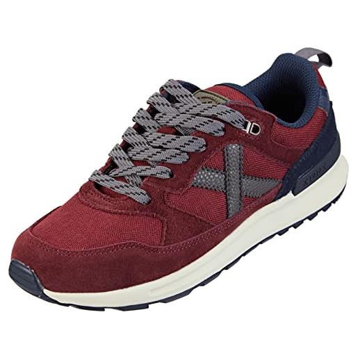 Munich alpha, scarpe da ginnastica, uomo, rosso 72, 45 eu