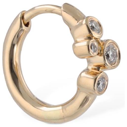 MARIA BLACK orecchini elena 8 in oro con diamanti