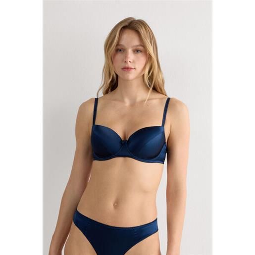 Reggiseno Sportivo Blu Navy A Supporto Medio Con Coppe