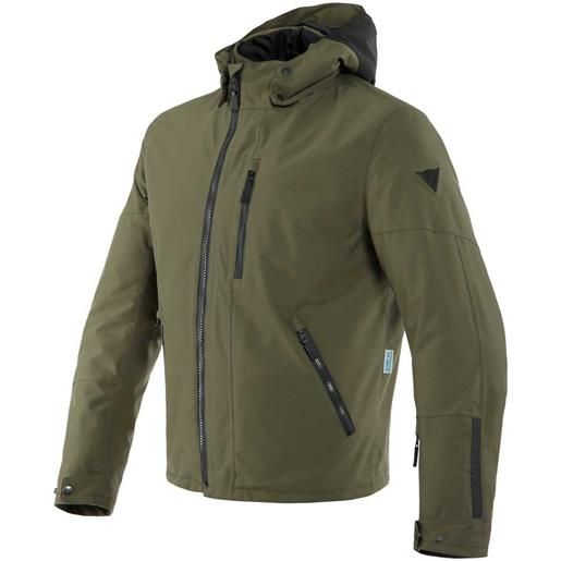 Dainese Outlet mayfair d-dry hoodie jacket verde 44 uomo