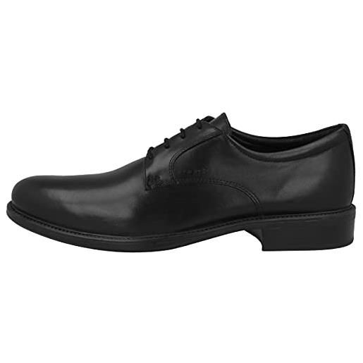Geox uomo uomo carnaby d scarpe uomo, nero (black), 45 eu