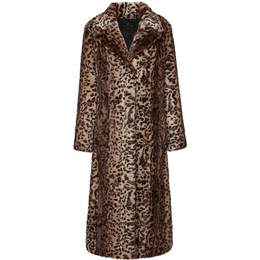 Unreal Fur cappotto alpha in finta pelliccia - toni neutri