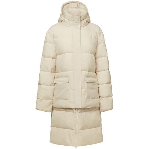 Unreal Fur cappotto imbottito enigma - bianco