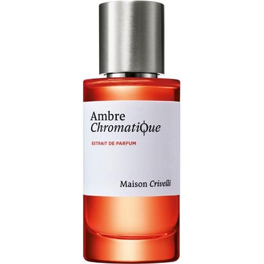 MAISON CRIVELLI eau de parfum ambre chromatique extrait 50ml