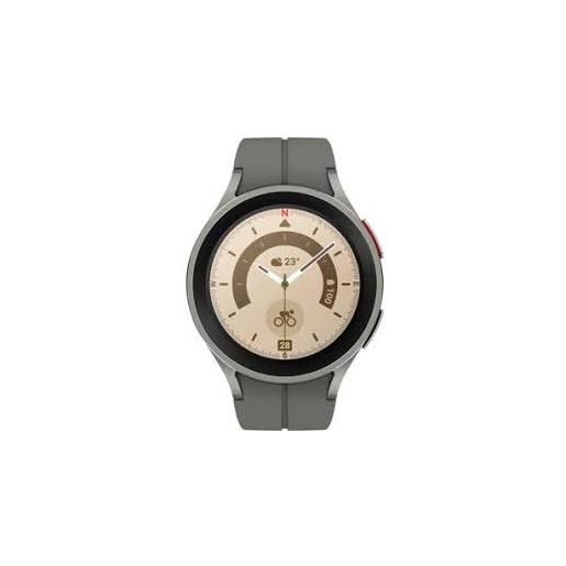 Smartwatch samsung galaxy watch 5 pro r925 45mm lte grigio titanio (no samsung pay) [samw5pr925grtieu]
