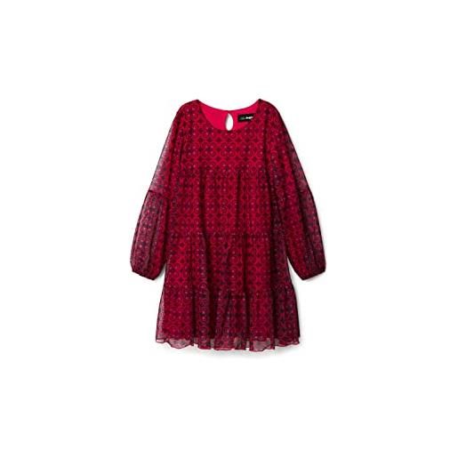 Desigual vest_amigo 3002 fucsia dress, marocco, 6 anni bambina