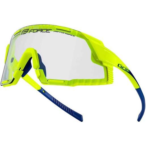 Force grip photochromic sunglasses giallo clear/cat1-3