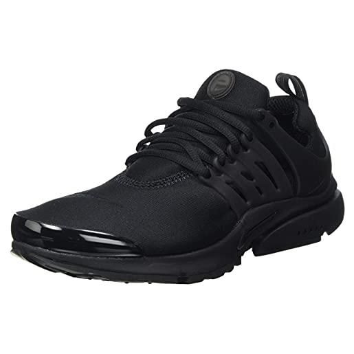 Nike air presto, scarpe da corsa uomo, nero (black/black/black), 38.5 eu